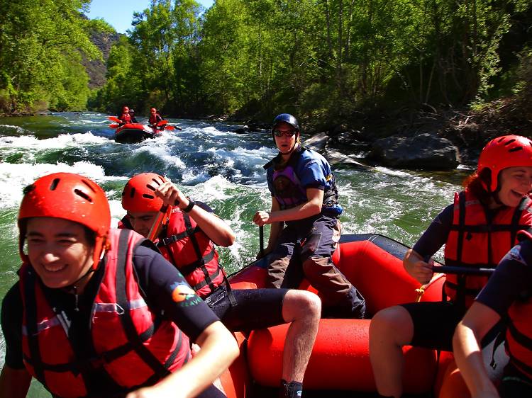 Canyoning and rafting in the Pyrenees