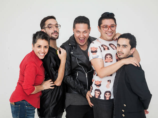 Standuperos LGBTTTI La Kikis, Pablo López, Hugo Blanquet, Manu Nna y Raúl Meneses, standuperos LGBTTTI en la CDMX