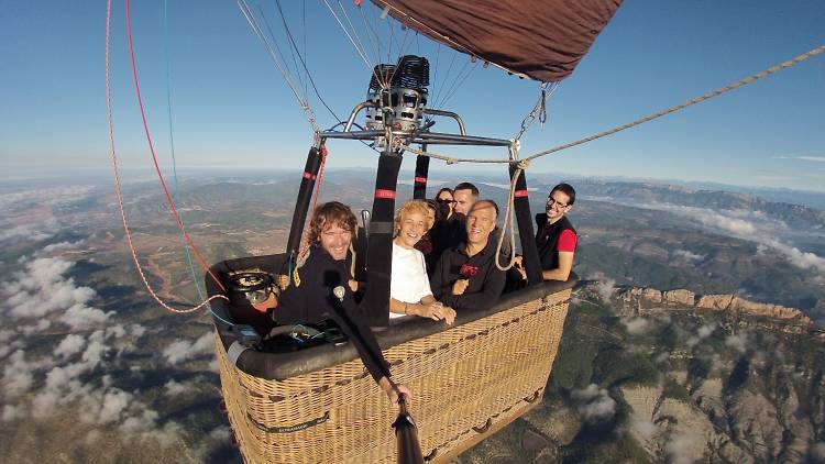 En globo aerostático