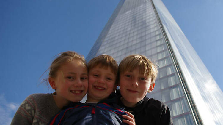 Families at The View from The Shard