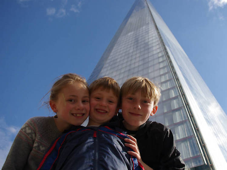 Families at The View from The Shard