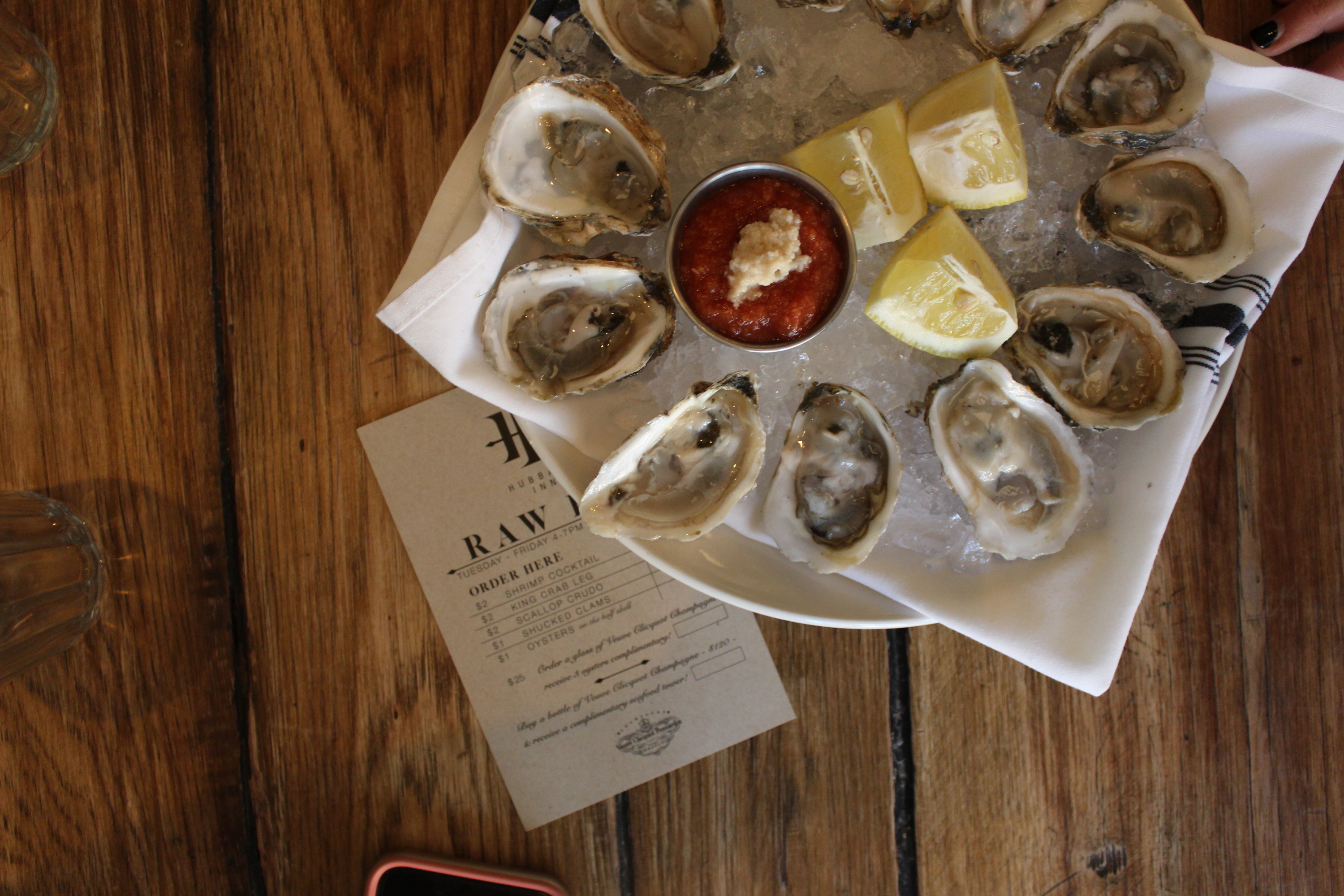 A guide to restaurants with 1 oysters in Chicago