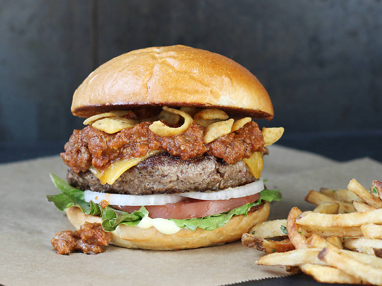 Primetime burger at Hopdoddy Burger Bar