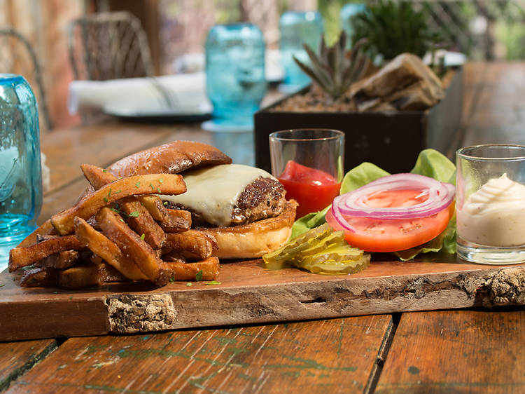 Pimento Cheeseburger at Jacoby’s Restaurant & Mercantile