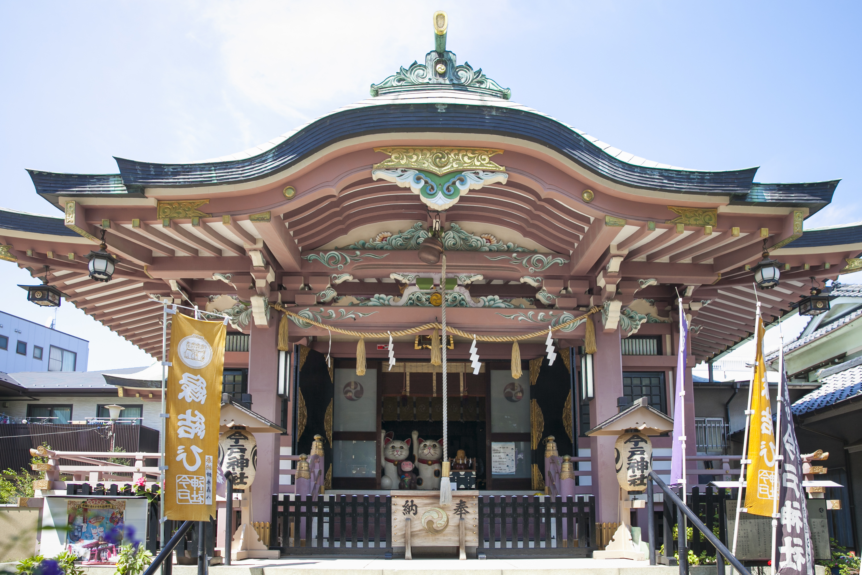 Imado Shrine Attractions In Asakusa Tokyo