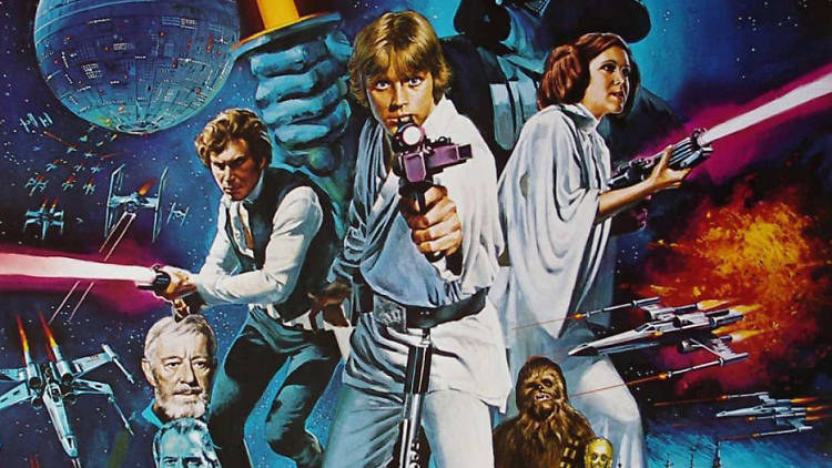 best movie posters, Star Wars: Episode IV - A New Hope