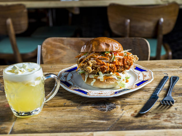 100 best restaurants in london, chick n sours