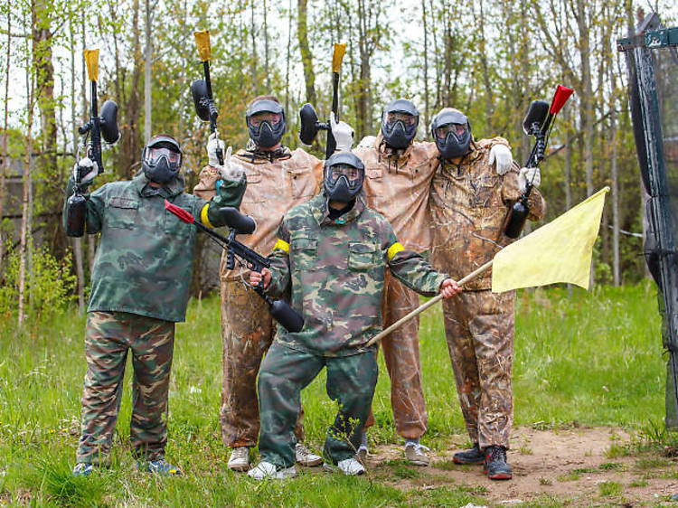 Paintball wizards