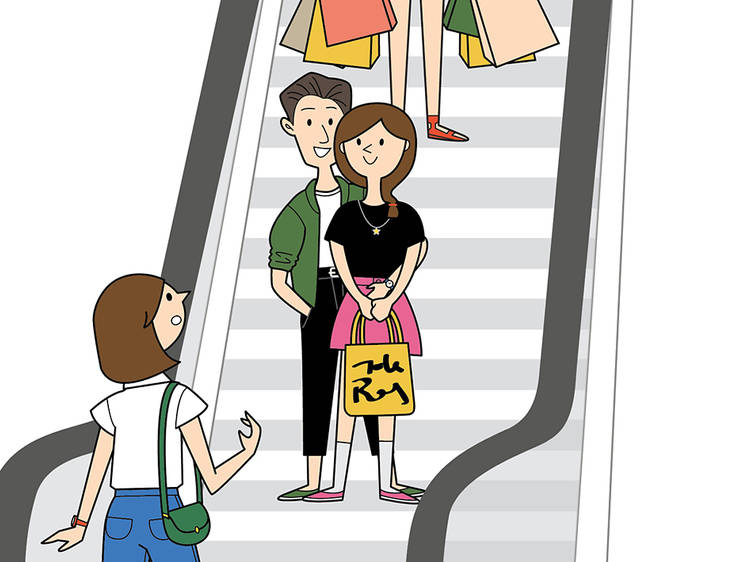 The five types of escalator wildlife in KL