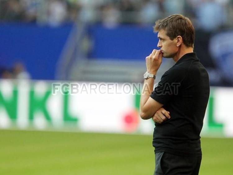 Tito Vilanova, entrenador del Barça