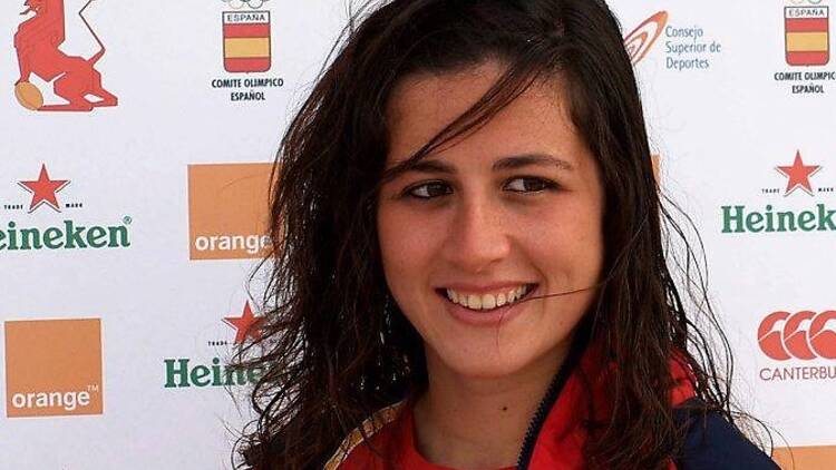 Eli Martínez, capitana de la selecció olímpica de rugby 7 