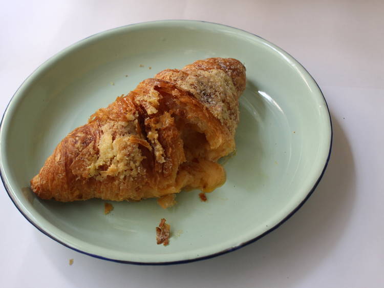 Salted egg croissants at Le Bread Days