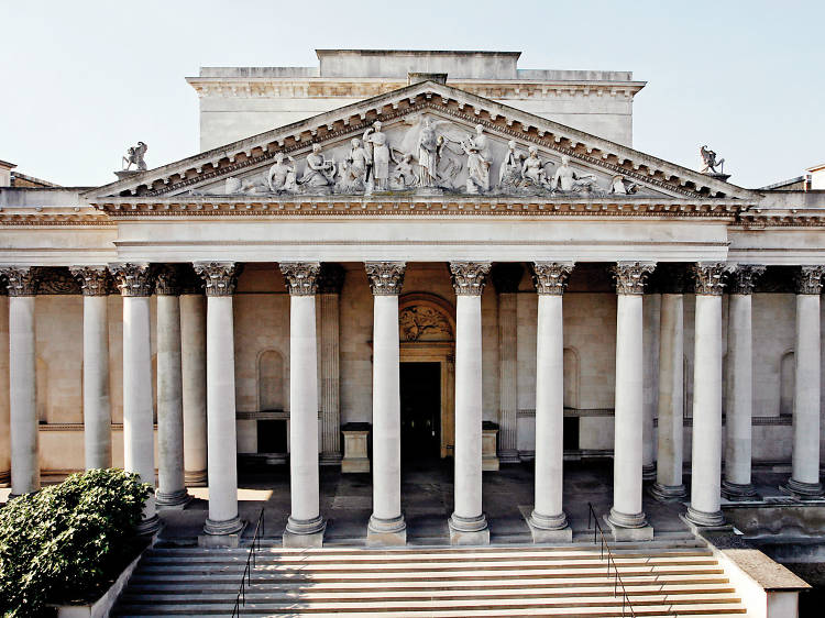 The Fitzwilliam Museum in Cambridge