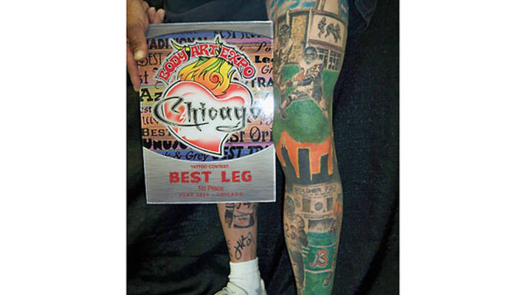 This Guy Shows His Love For Chicago With A CTA Map Tattoo  The Chicagoist