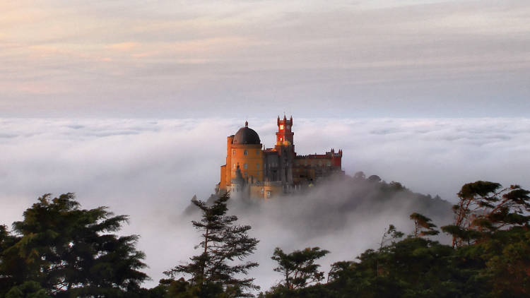 Viajar no tempo no Palácio da Pena