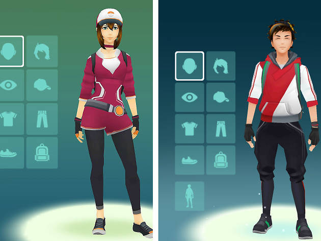 Stills da aplicação Pokémon go Stills da aplicação Pokémon go
