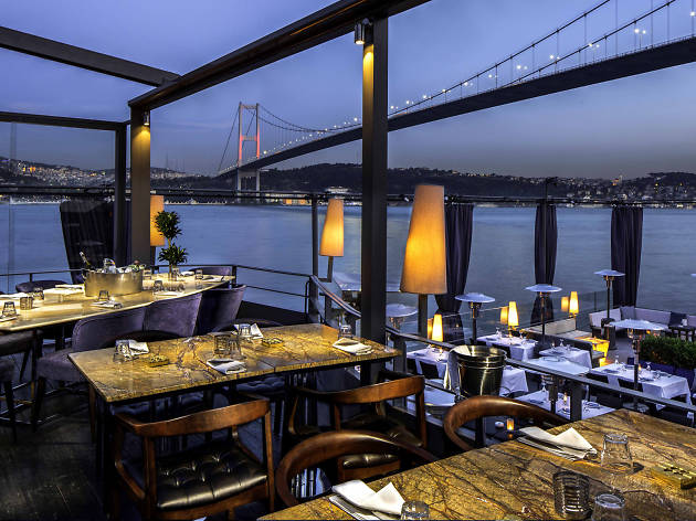 Goya Lounge Kuruçeşme'deki Reina içine açılan Goya Lounge'dan