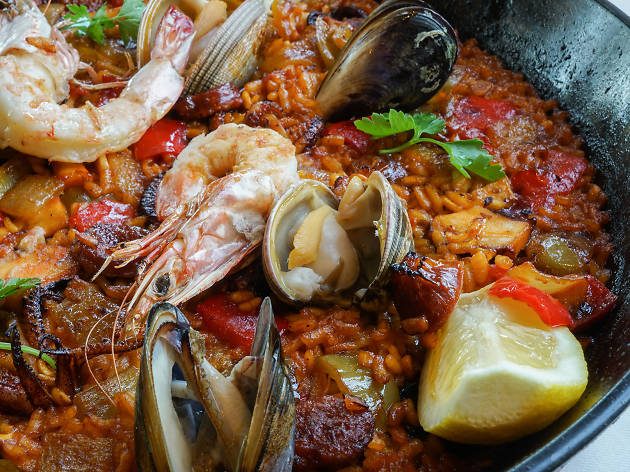 Bijou Bijou'dan bir paella
