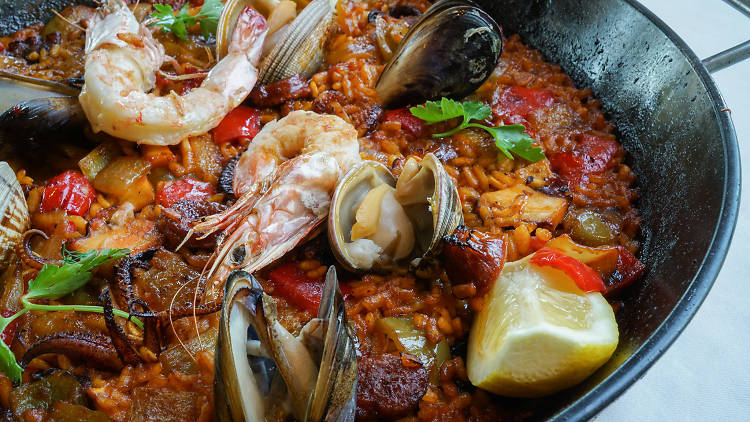 Bijou'dan bir paella