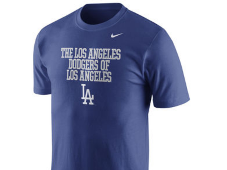 Buy LA Dodgers blue Shirt Online in India 