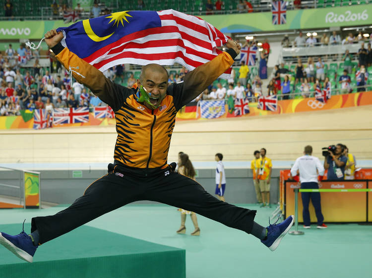 Azizulhasni pedaled his way to bronze