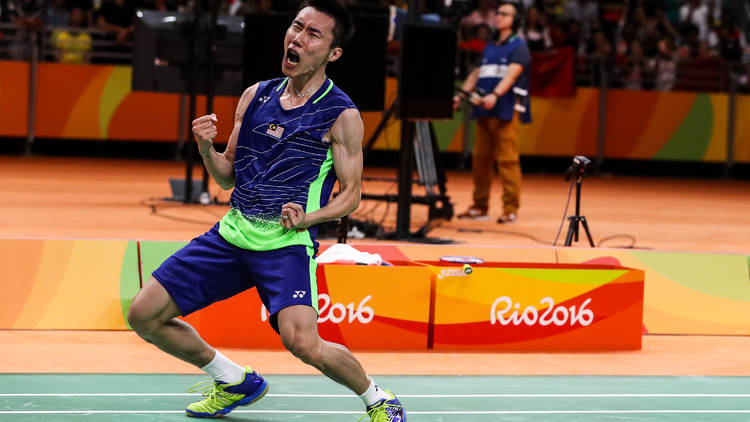 Dato’ Lee Chong Wei beat Lin Dan at the semifinals