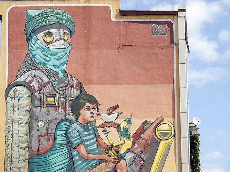 Kadıköy'ün sokak sanatı festivali Mural İstanbul: Kimler geldi, kimler geçti...