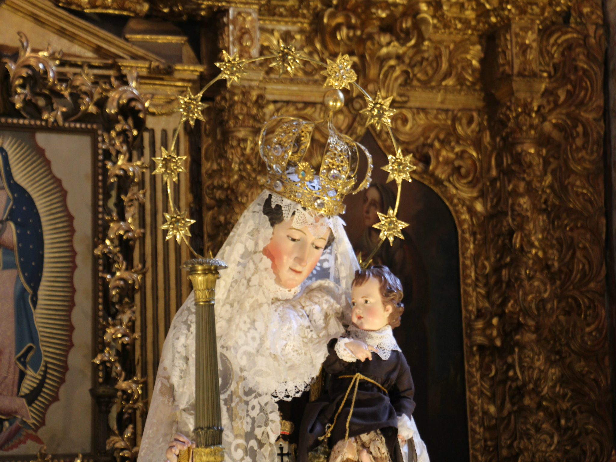 Museo de El Carmen Art in San Ángel, Mexico City