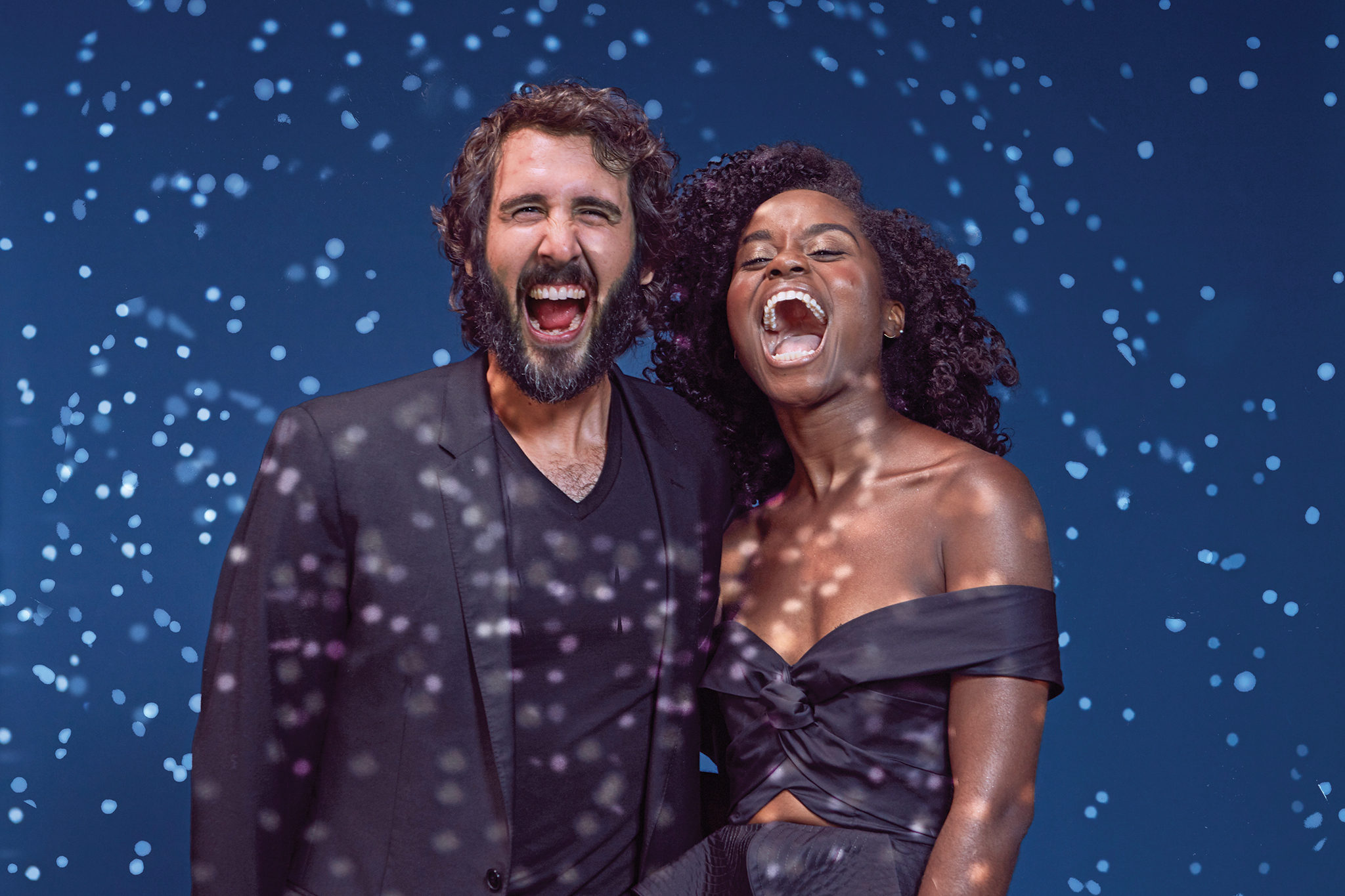 Josh Groban and Den e Benton talk about their Broadway debuts