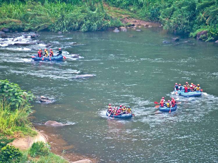 Paddle on in Kithulgala