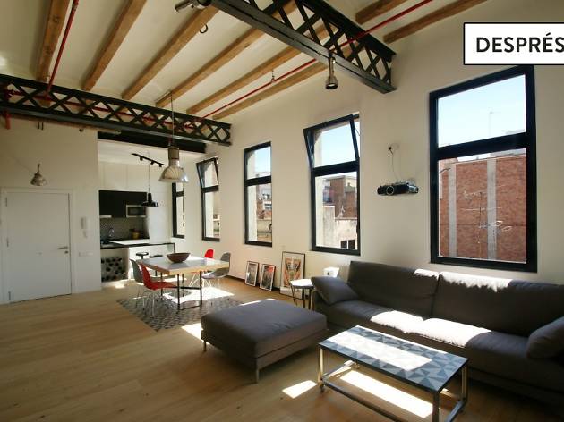 De fàbrica textil a loft De fàbrica textil a loft