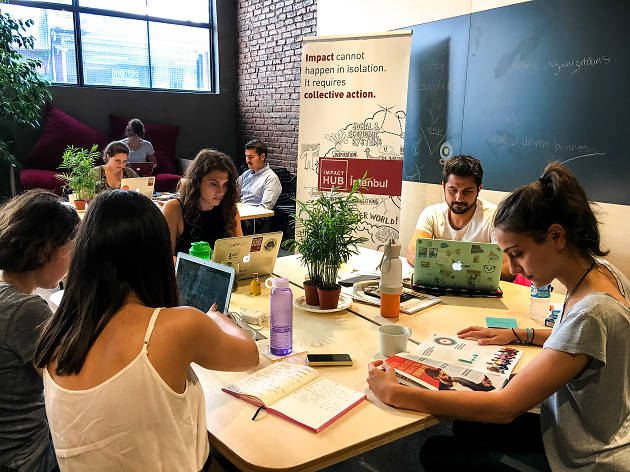 Impact Hub İstanbul Impact Hub İstanbul'da çalışanlar