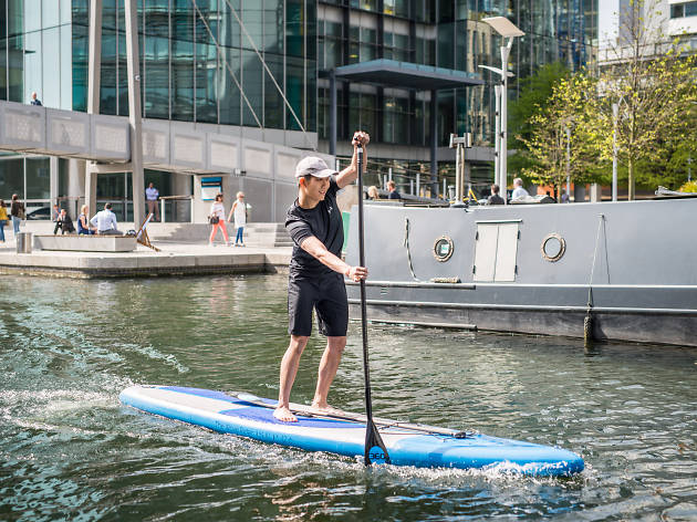 Paddleboarding in Paddington Paddleboarding in Paddington