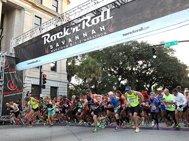 2014 Savannah Rock n Roll Marathon 2014 Savannah Rock n Roll Marathon