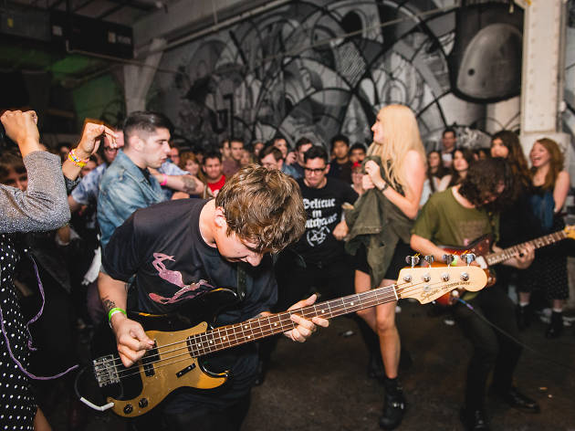 Joanna Gruesome performs at 285 Kent for CMJ Music Marathon CMJ Music Marathon
