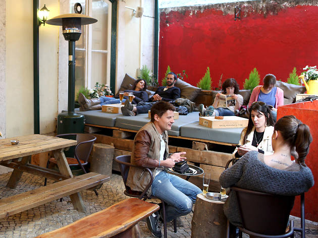 Esplanada de inverno do The Decadente