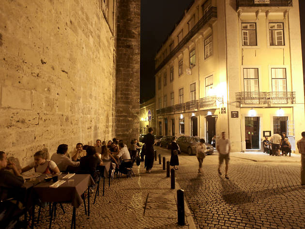 Esplanada do restaurante Esperança da Sé