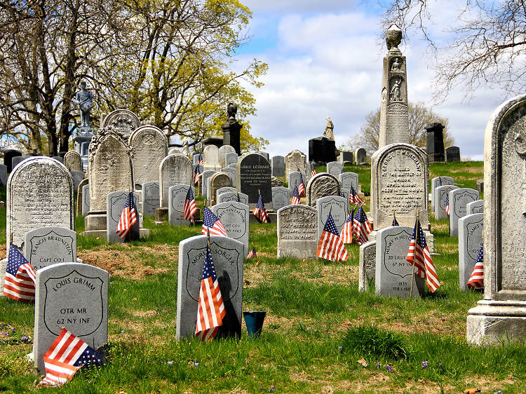 Walk amongst  the dead at the Greenwood Cemetery