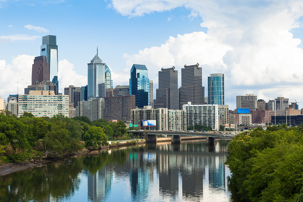 Best Places To Live In The U S With Low And Good Weather Philadelphia