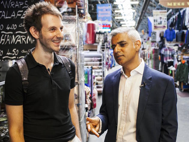 Watch Sadiq Khan tell us a rude joke about Jeremy Hunt Watch Sadiq Khan tell us a rude joke about Jeremy Hunt