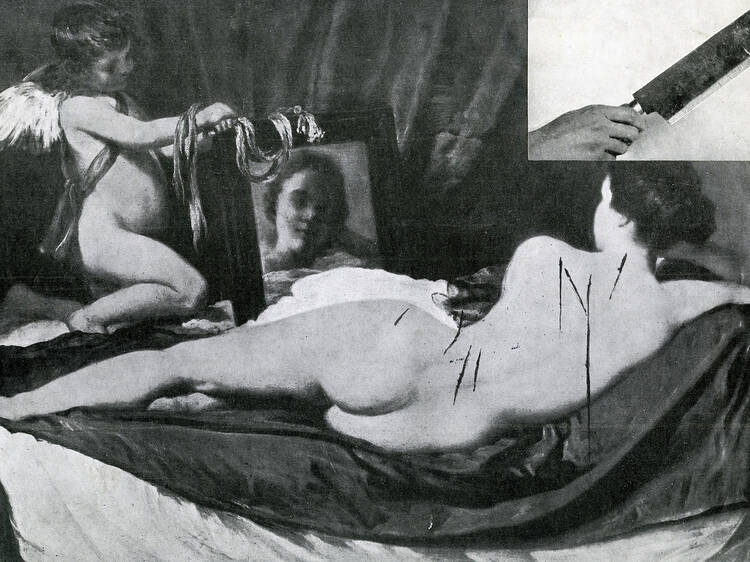 Diego Velasquez, Rokeby Venus (vandalized 1914)