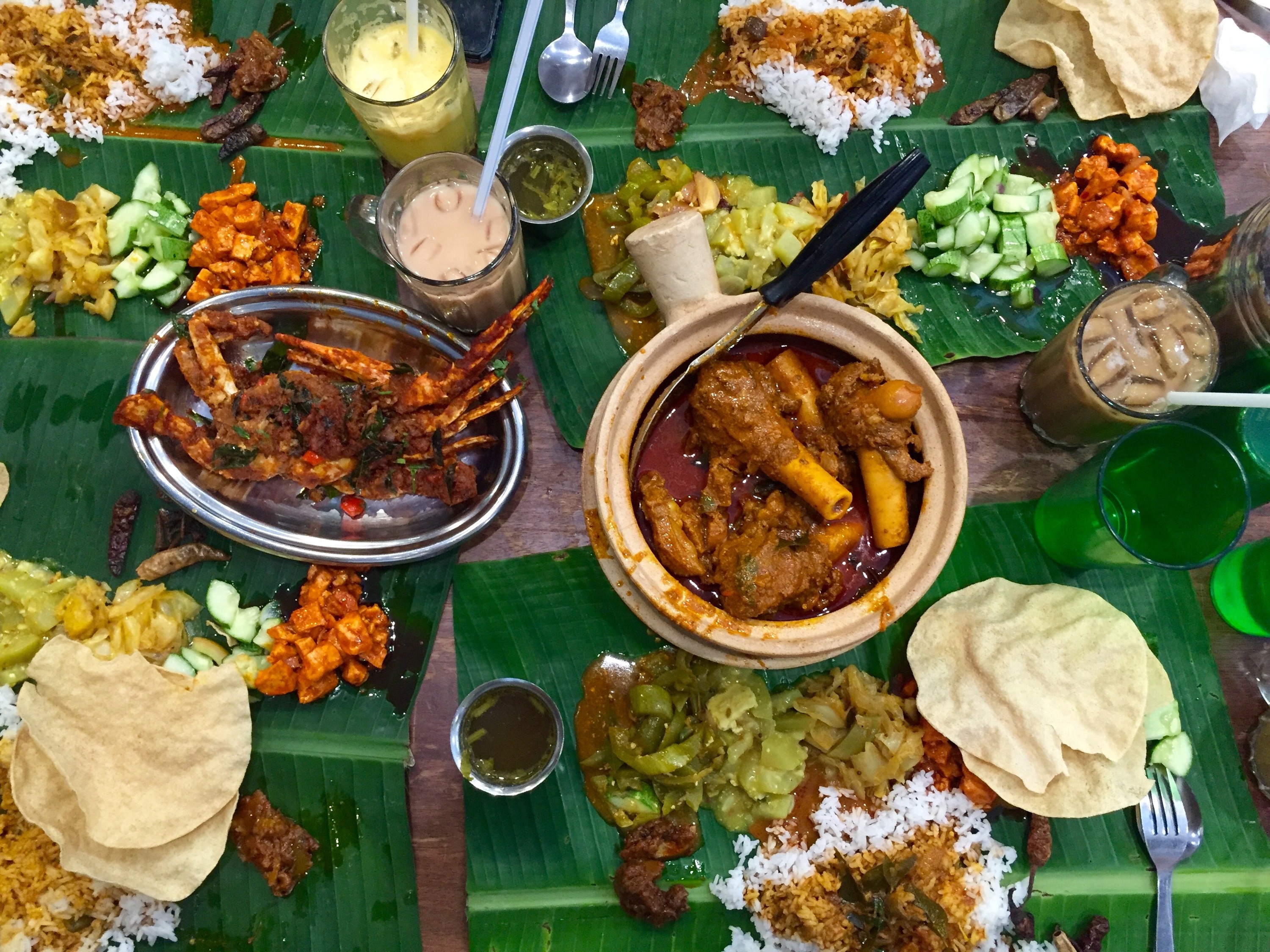 aunty manju's banana leaf