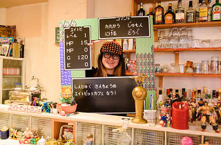 8bit Cafe Bars and pubs in Shinjuku Sanchome Tokyo