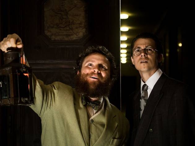 Wicked Lit Dusty Hess and Eric Keitel in "From Beyond."
