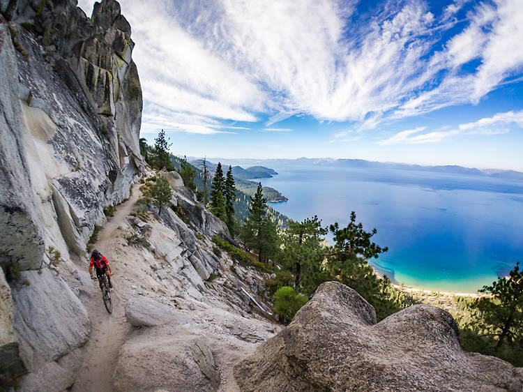 Nevada: Bike the Flume Trail in Lake Tahoe