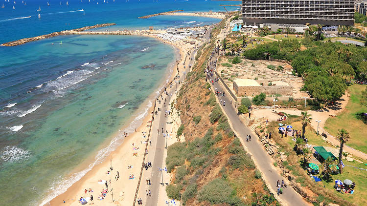 La promenade de Tel Aviv