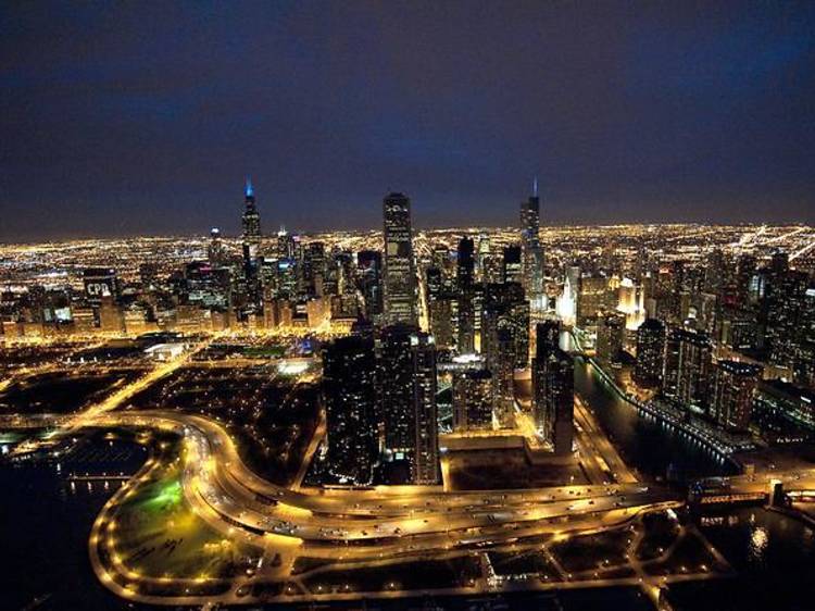 Vertiport Chicago: Chicago by Night Helicopter Tour