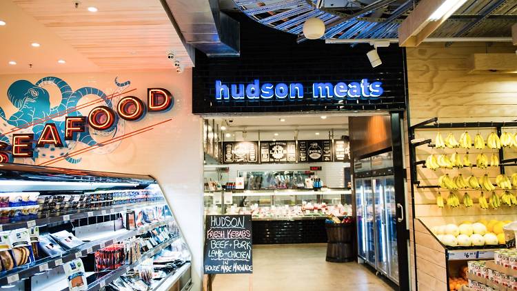 Entrance at Hudson Meats