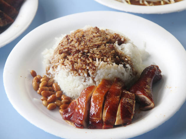 Hong Kong Soya Sauce Chicken Rice and Noodle