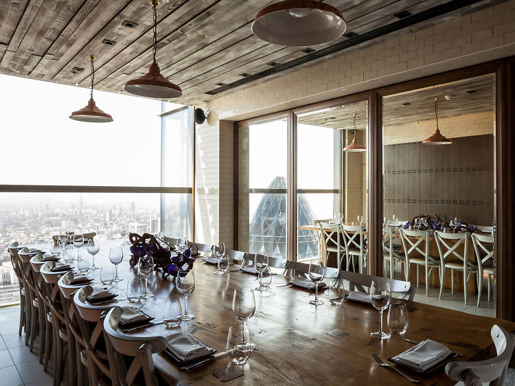 Private dining rooms in London